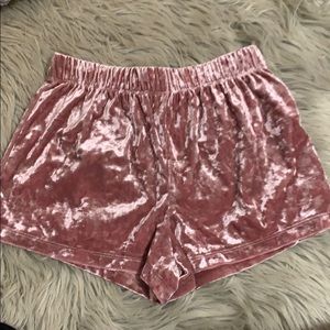 Velvet Shorts
